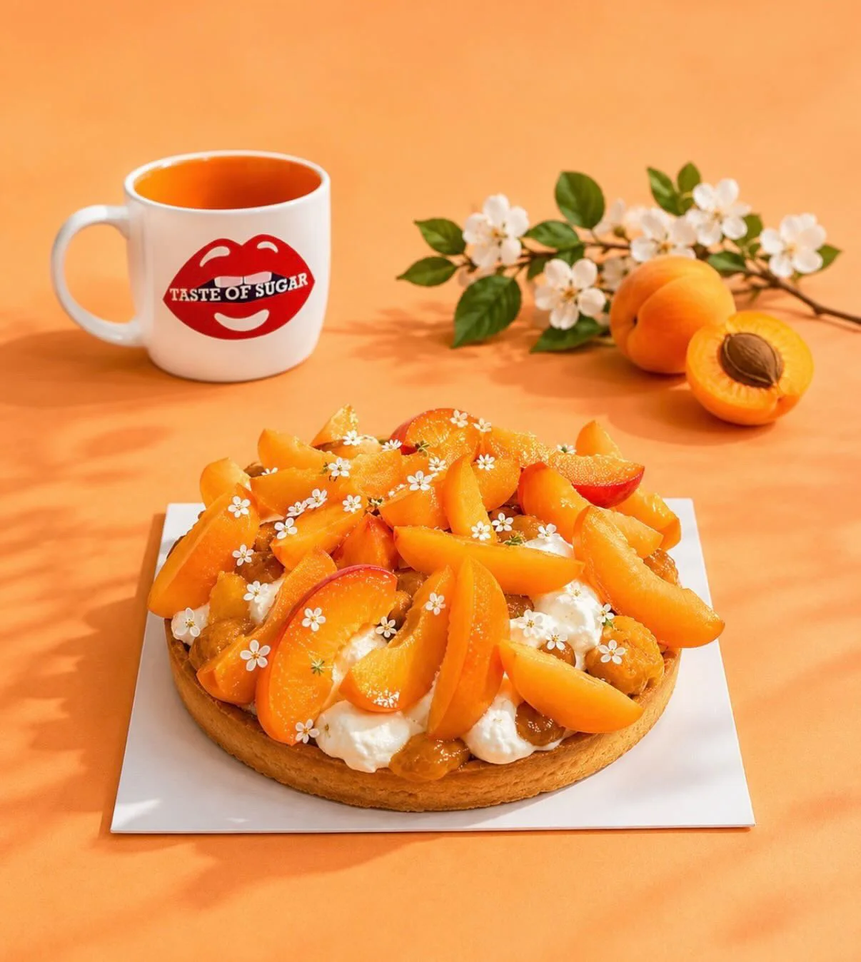 Tarte au abricots