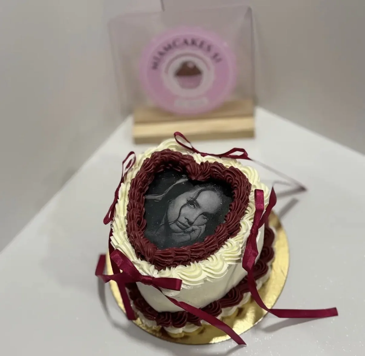 Bento cake avec photo