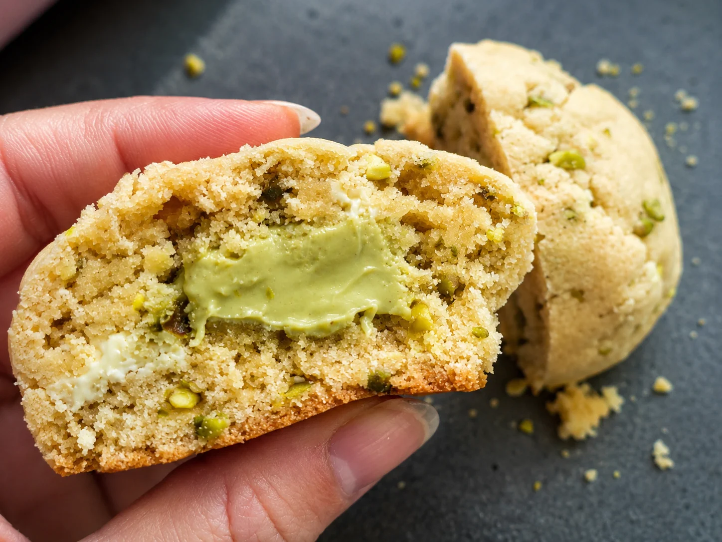 Cookie Pistache & Chocolat Blanc — Sans Gluten